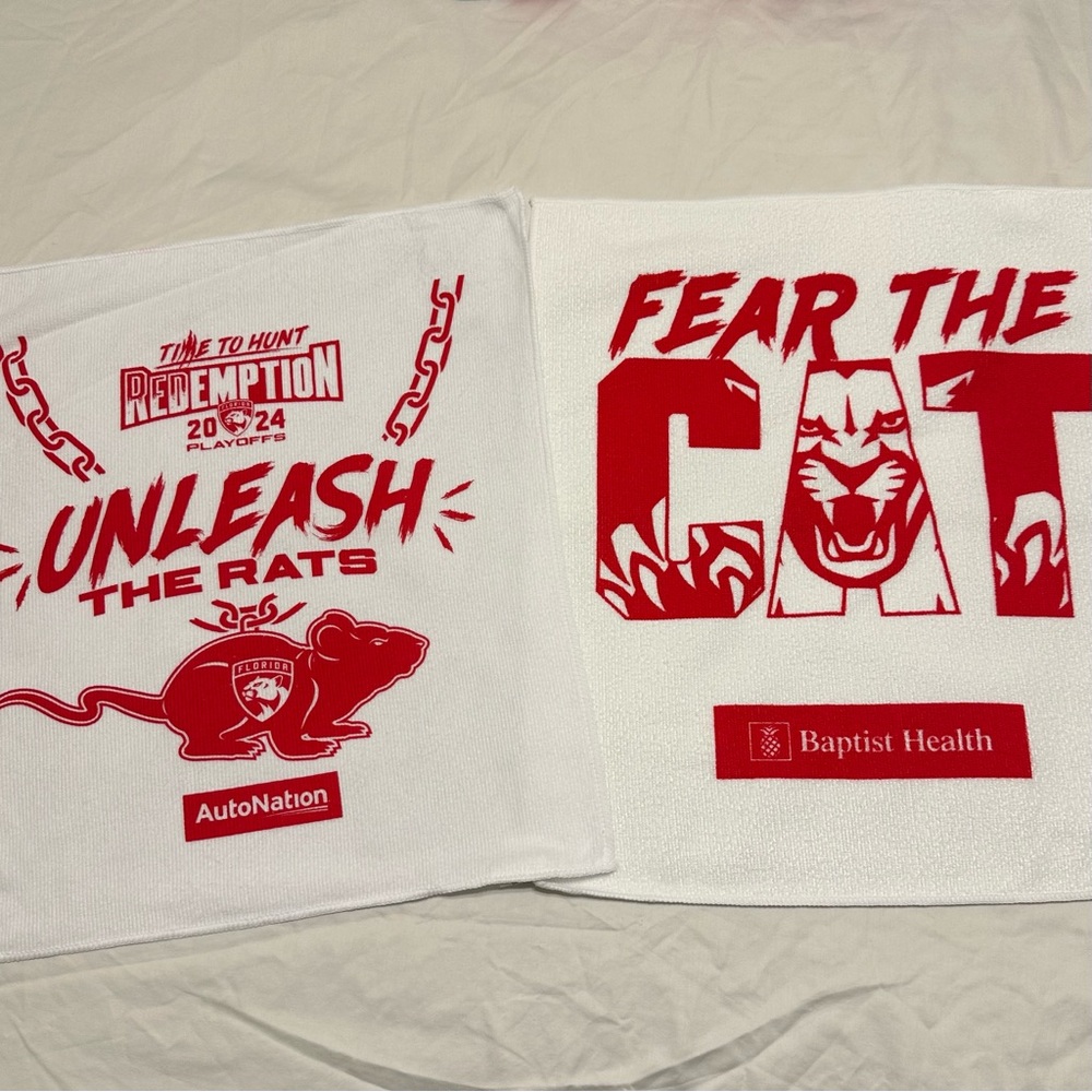 Panthers Stanley Cup Playoff Final Arena Towel Game 7- 2024